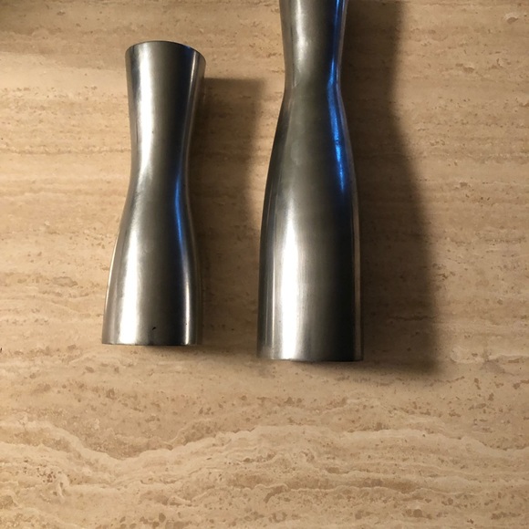 🎉Host Pick🎉Set of Two Silver Candle Holders - Picture 5 of 6
